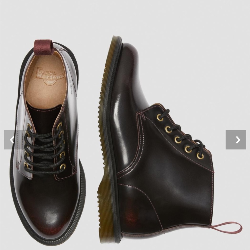 Dr. Marten Emmaline in Cherry Red
